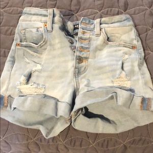 Light wash Aeropostale Jean shorts